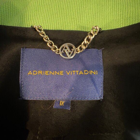 Adrienne‎ Vittadini Womens 1X Black Faux Suede Open Front Waterfall Cardigan - Picture 8 of 8